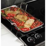 GE Profile Fingerprint Resistant Stainless Steel 30" Slide-In Electric Range with Air Fry (5.3 Cu.Ft) - PSS93YPFS