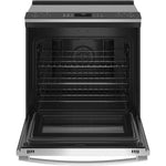 GE Profile Fingerprint Resistant Stainless Steel 30" Slide-In Electric Range with Air Fry (5.3 Cu.Ft) - PSS93YPFS