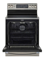GE Profile Stainless Steel 30" Freestanding Electric Range (6.2 Cu.Ft.) - PCB940YKFS