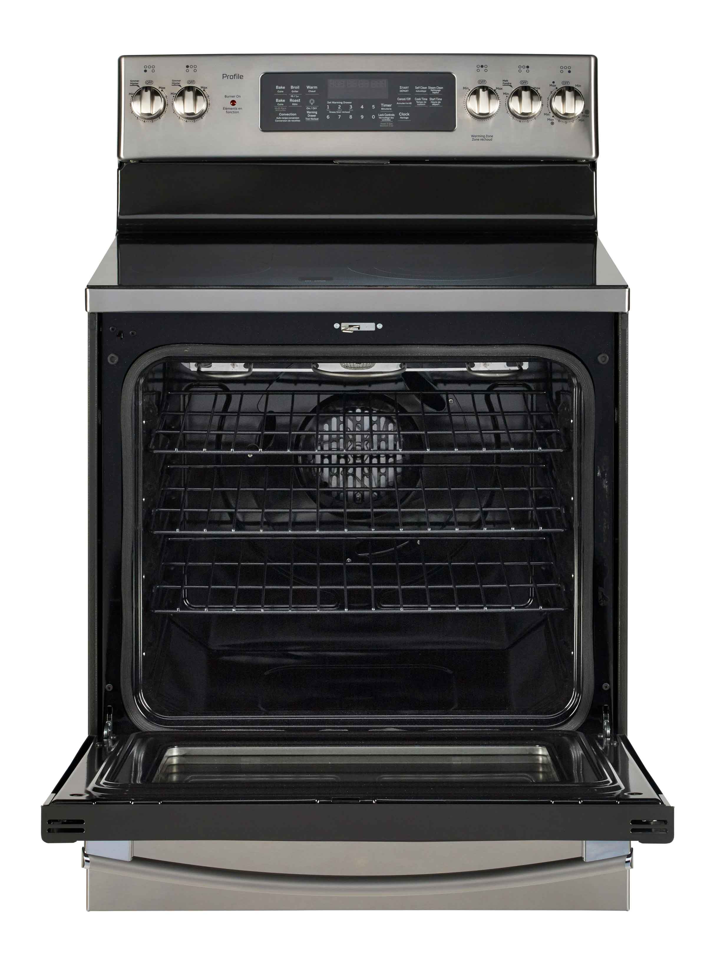GE Profile Stainless Steel 30" Freestanding Electric Range (6.2 Cu.Ft.) - PCB940YKFS