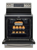 GE Profile Stainless Steel 30" Freestanding Electric Range (6.2 Cu.Ft.) - PCB940YKFS