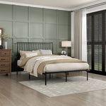 Augusta Queen Platform Bed - Black