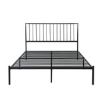 Augusta Queen Platform Bed - Black