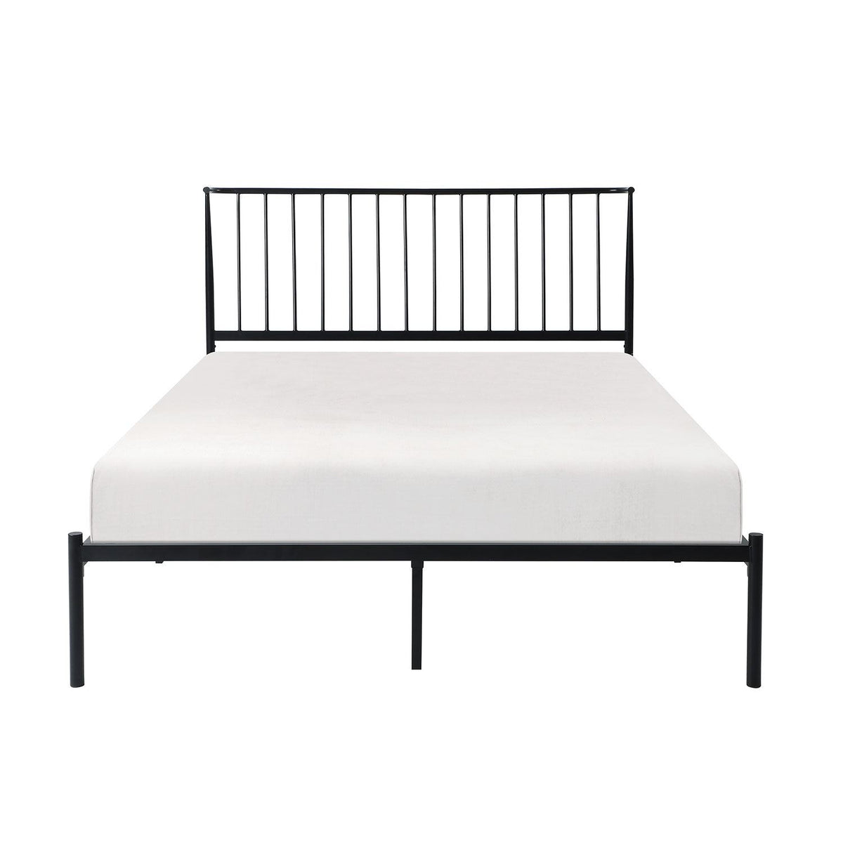 Augusta Queen Platform Bed - Black
