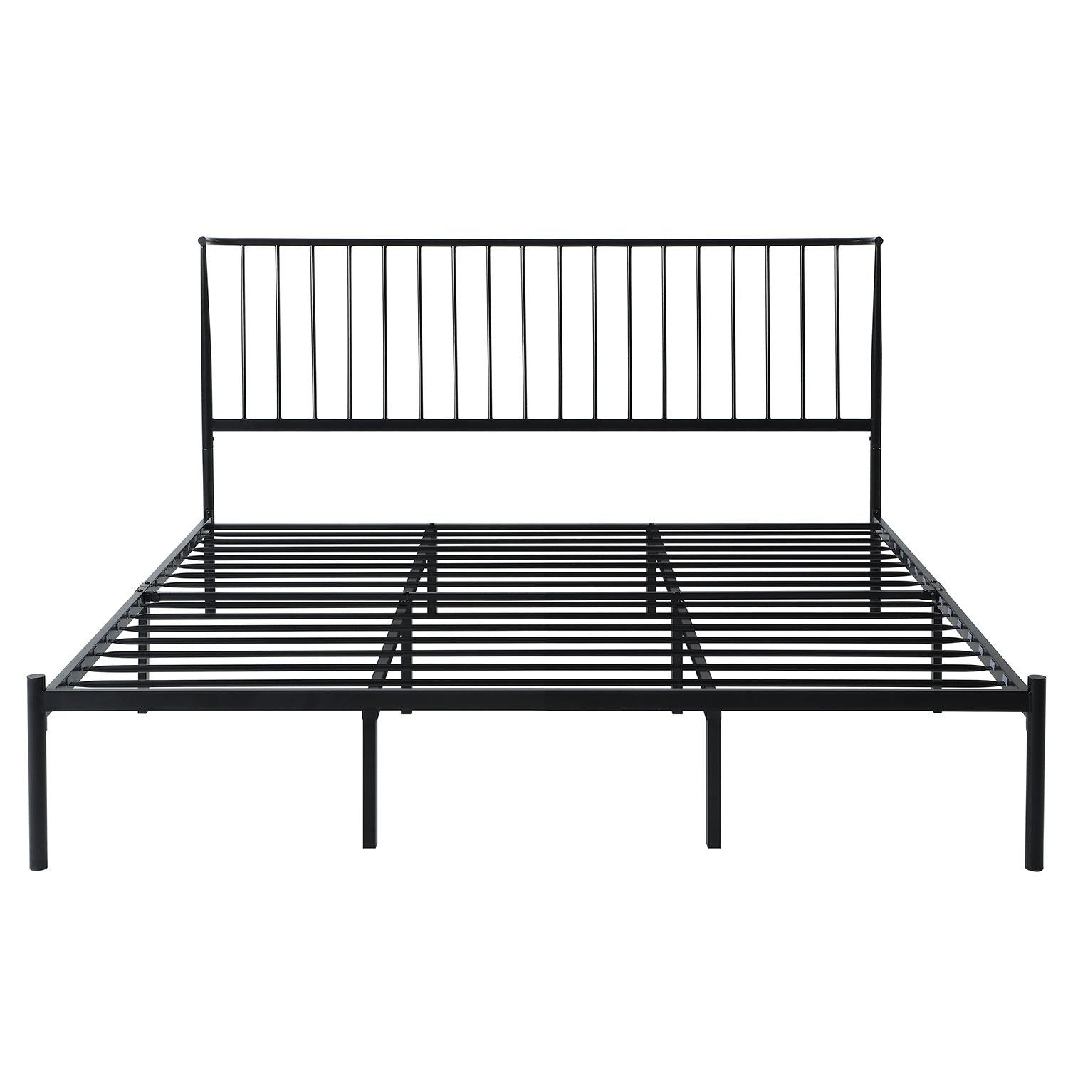 Augusta King Platform Bed - Black