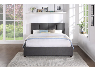 Aitana 3-Piece King Storage Bed - Graphite