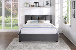 Aitana 3-Piece King Storage Bed - Graphite