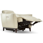 Wexner Leather Dual Power Recliner - Colby Stone