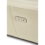 Wexner Leather Dual Power Recliner - Colby Stone