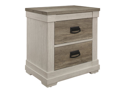 Rayne Night Table - Weathered Grey