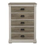 Rayne 5 Drawer Chest - Weathered Grey