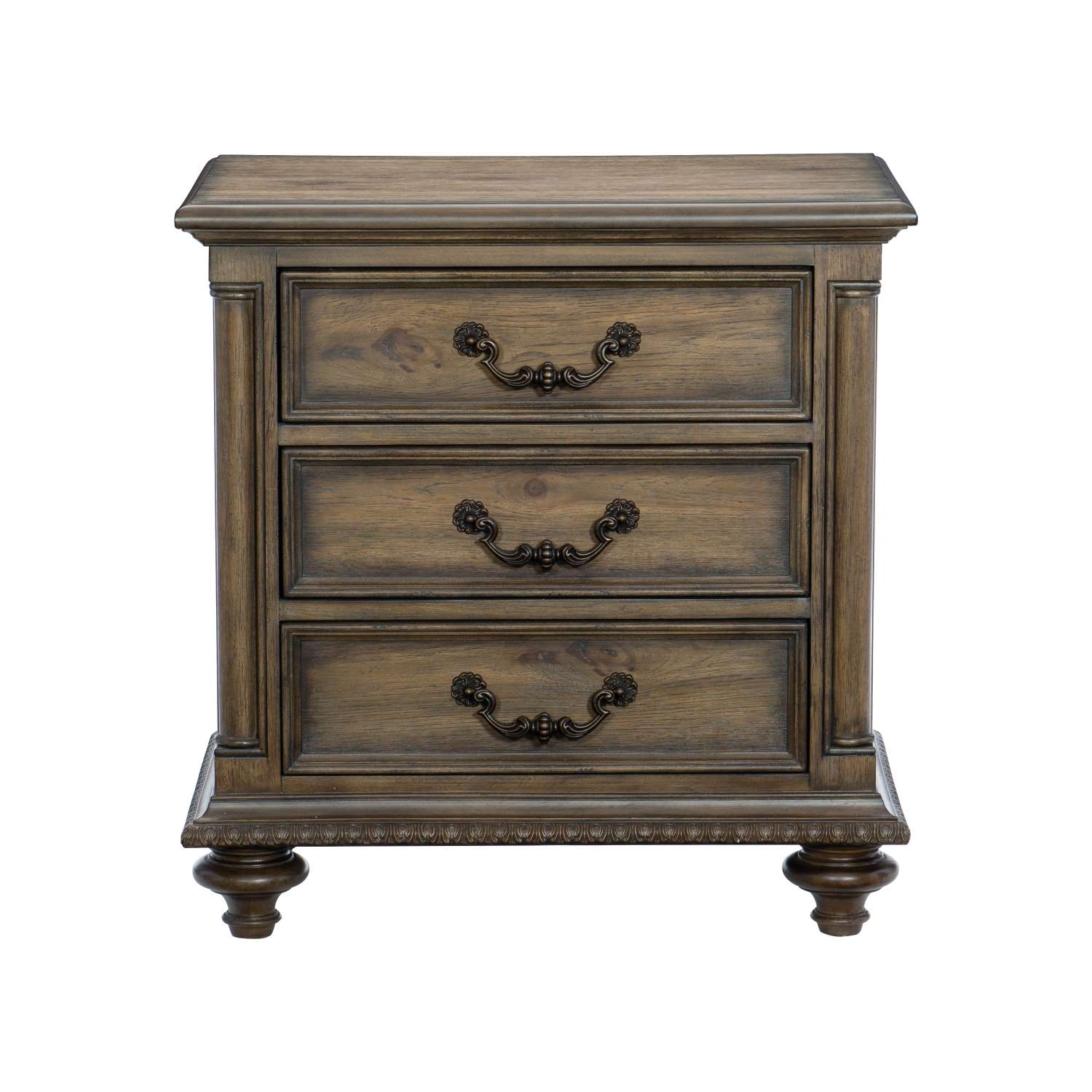 Rachelle Night Table - Pecan