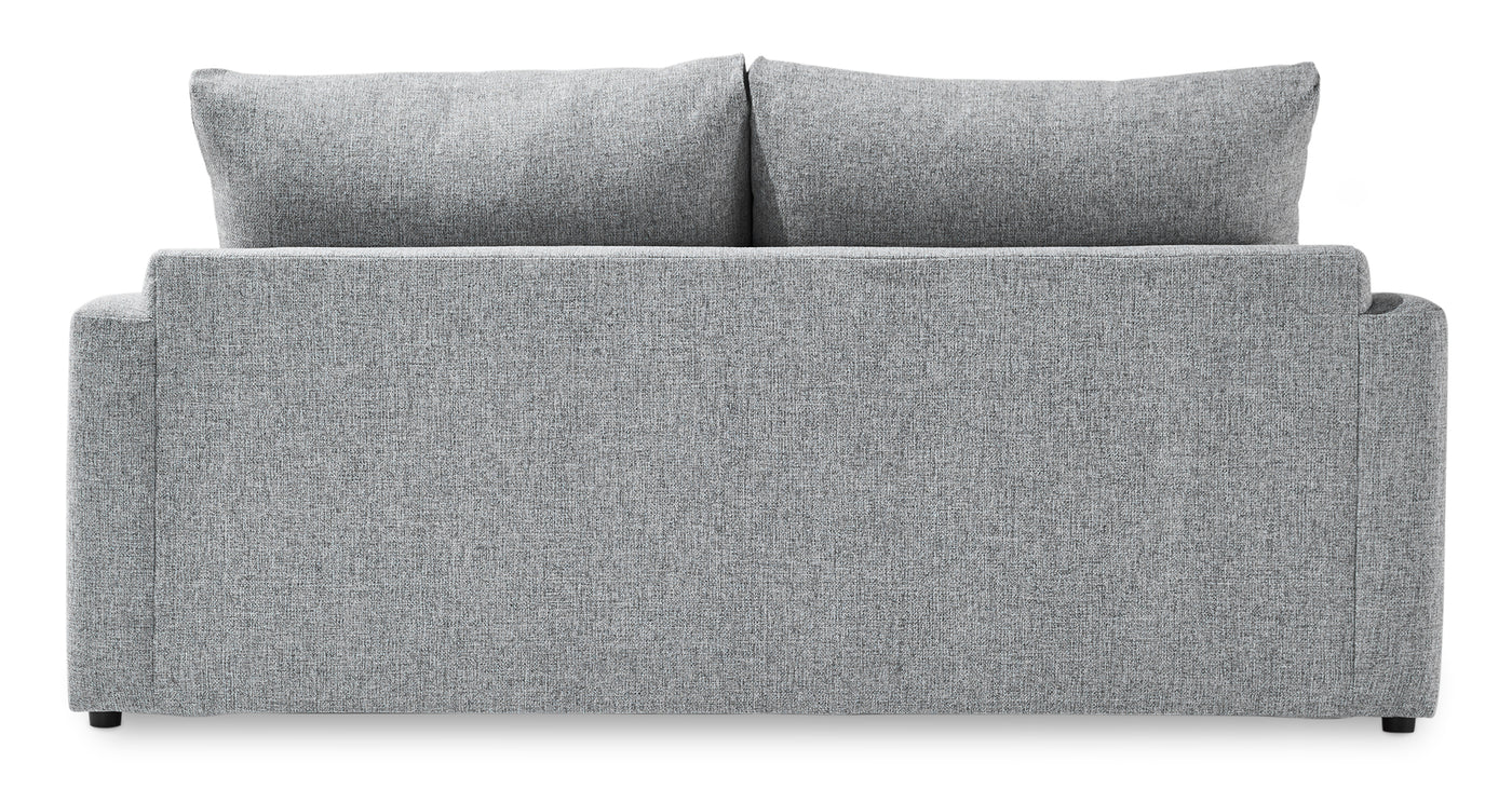 Harper Queen Sofa Bed with Innerspring Mattress - Grey