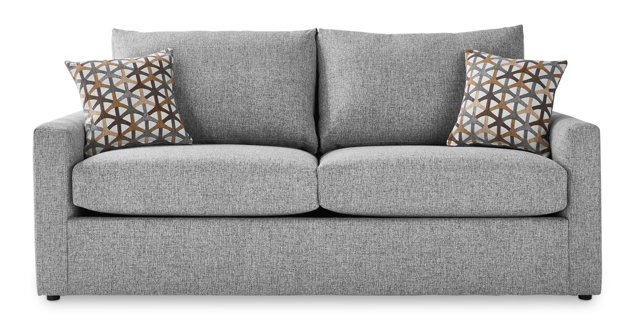 Harper Queen Sofa Bed with Innerspring Mattress - Grey