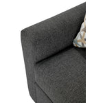 Harper Full Sofa Bed with Memory Foam Mattress - Charcoal