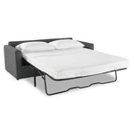 Harper Full Sofa Bed with Memory Foam Mattress - Charcoal