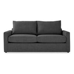 Harper Queen Sofa Bed with Innerspring Mattress - Charcoal