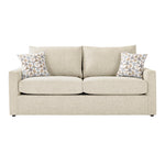 Harper Queen Sofa Bed with Memory Foam Mattress - Cream