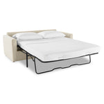 Harper Queen Sofa Bed with Memory Foam Mattress - Cream