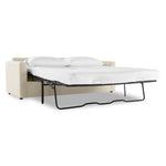 Harper Queen Sofa Bed with Innerspring Mattress - Cream