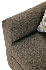 Harper Full Sofa Bed with Memory Foam Mattress - Brown