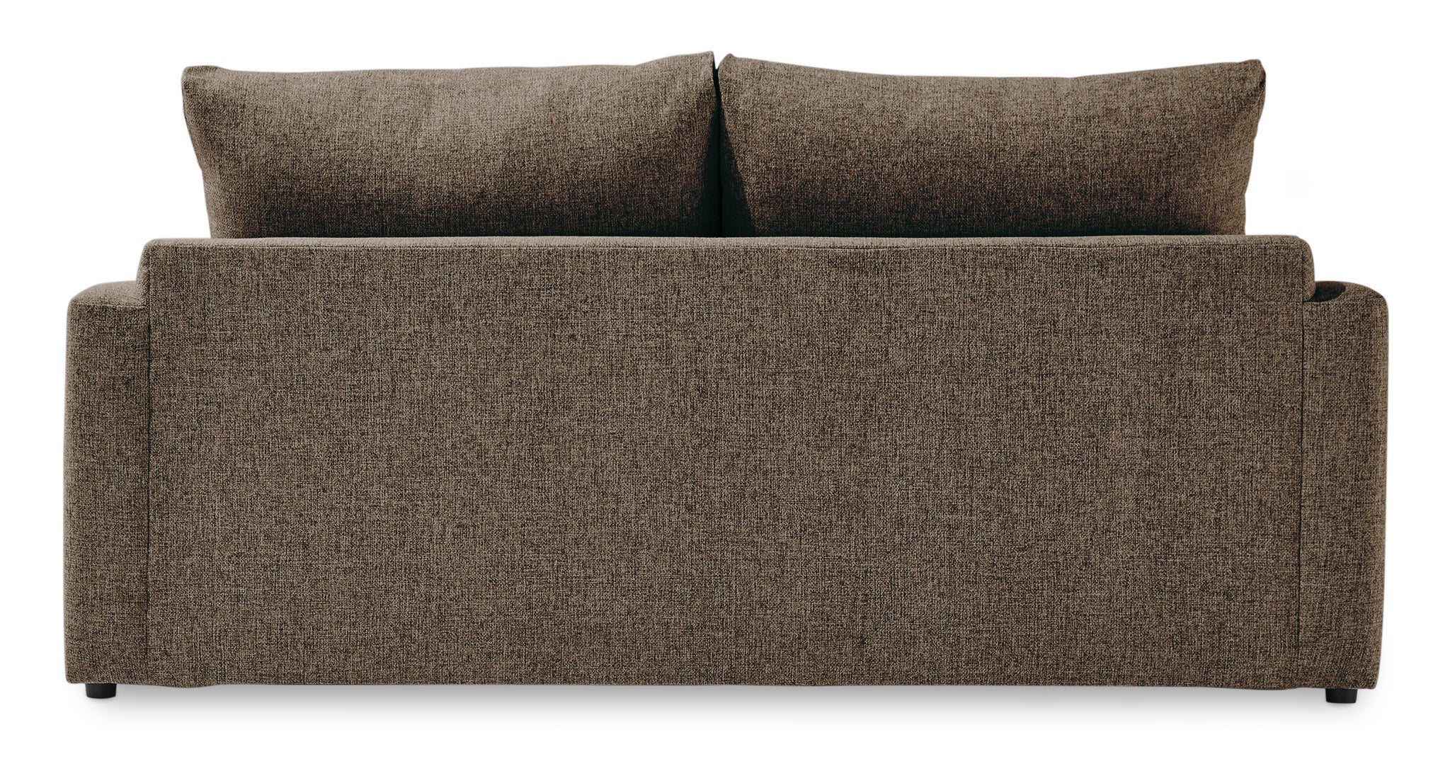 Harper Queen Sofa Bed with Memory Foam Mattress - Brown