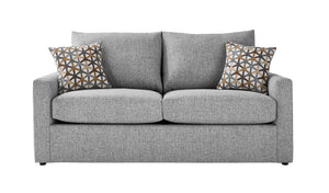 Harper Full Sofa Bed with Memory Foam Mattress - Grey