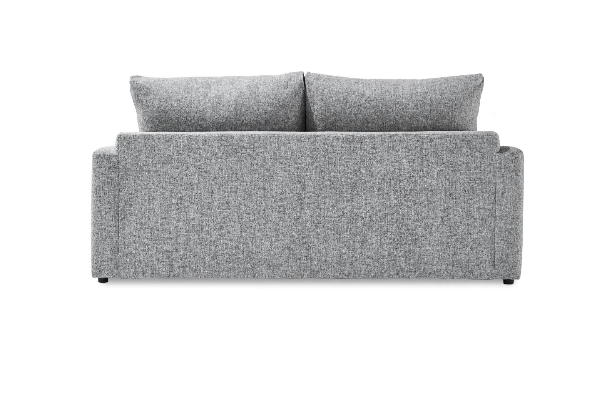 Harper Queen Sofa Bed with Memory Foam Mattress Grey Leon s