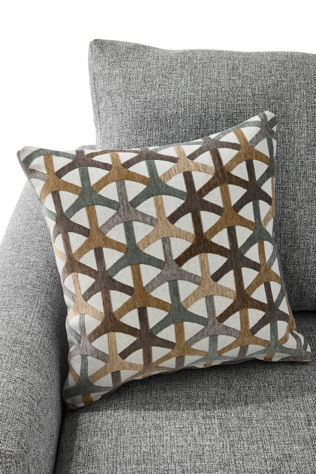 Harper Queen Sofa Bed with Memory Foam Mattress Grey Leon's