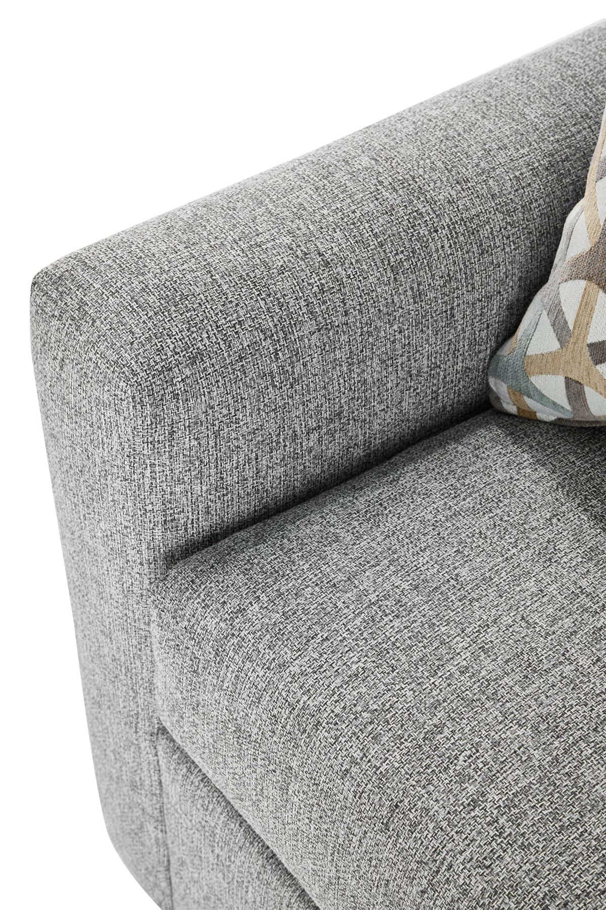 Harper Queen Sofa Bed with Memory Foam Mattress Grey Leon's