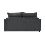 Harper Full Sofa Bed with Memory Foam Mattress - Charcoal