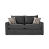 Harper Full Sofa Bed with Memory Foam Mattress - Charcoal
