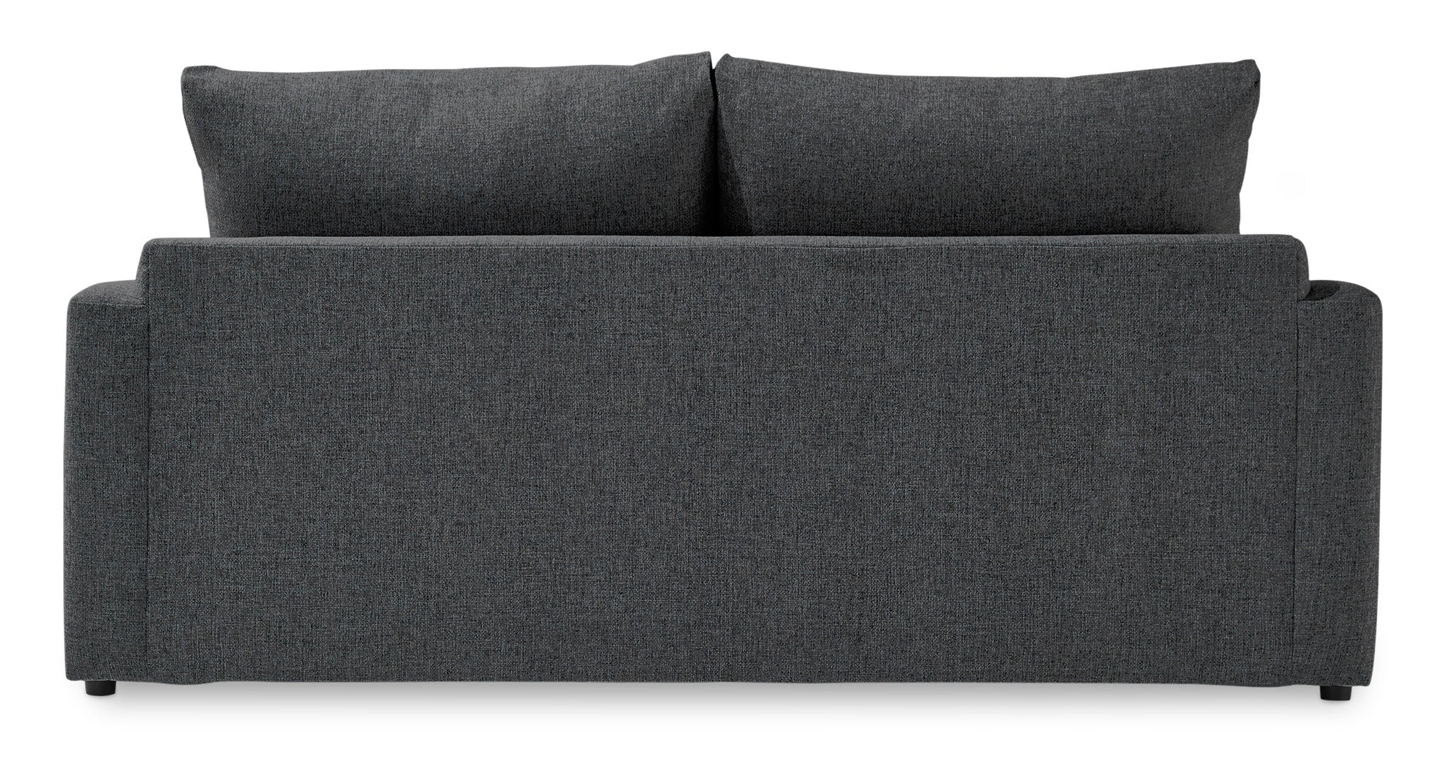 Harper Queen Sofa Bed with Memory Foam Mattress - Charcoal