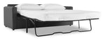 Harper Queen Sofa Bed with Memory Foam Mattress - Charcoal