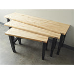 Gladiator Hammered Granite 4' Adjustable Height Hardwood Workbench - GAWB04HWEG