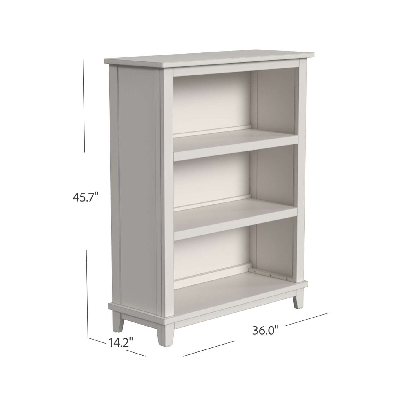 Lodge Bookcase - Cream