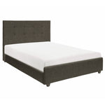 Cadmus 3-Piece Queen Bed - Dark Grey