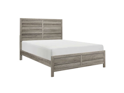 Mandan 6-Piece King Bedroom Package - Weathered Grey