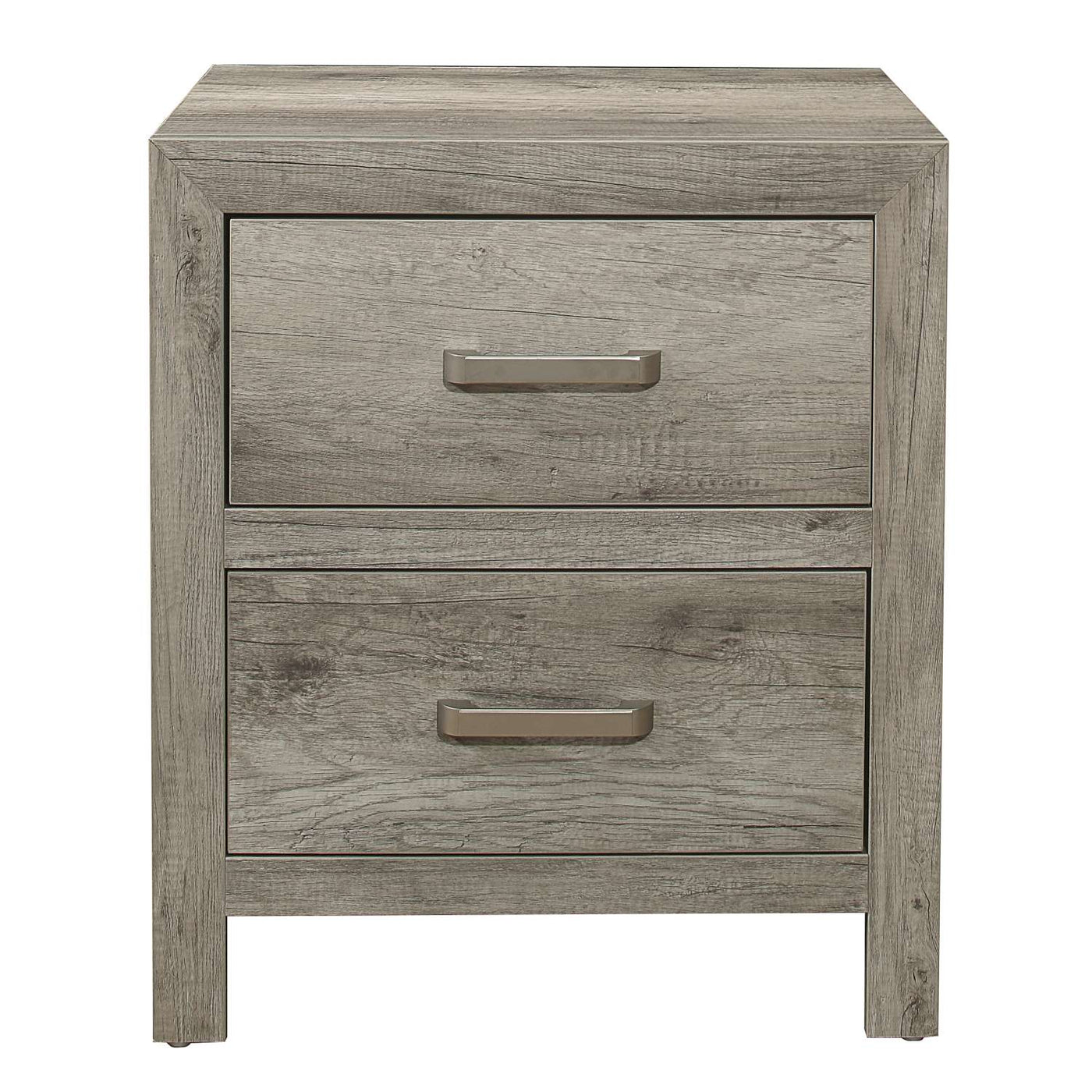 Mandan Night Table - Weathered Grey