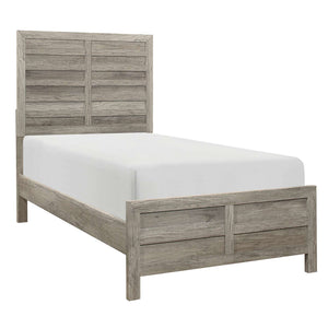 Mandan 6-Piece Twin Bedroom Package - Weathered Grey