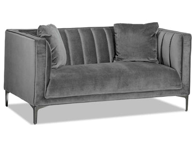 Celina Loveseat - Light Grey