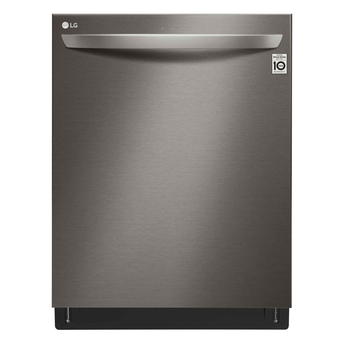 LG Black Stainless Steel Top Control Dishwasher with QuadWash® and 3rd Rack - LDT5678BD