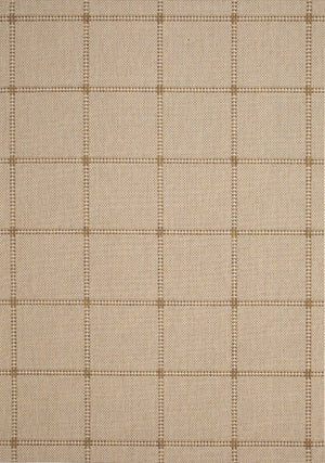 Jango 5'3'' X 7'7'' Indoor/Outdoor Grid Rug - Brown  Area Rug