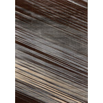 Sigma 5'3" X 7'7" Light Shafts Rug - Cream Blue Area Rug