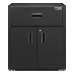 Ready-to-assemble 3/4-door Modular Gearbox - Hammered Granite Storage Solution