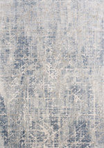 Harper 7'10" X 10'6" Crosshatching Rug - Grey Blue Area Rug