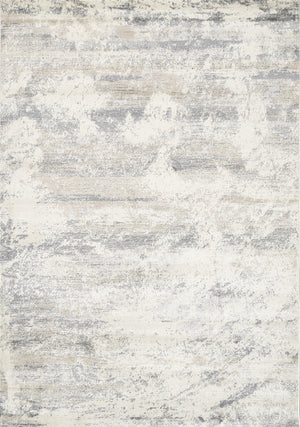 Adele  5'3" X 7'7" Faded Storm Rug - Cream Grey Area Rug