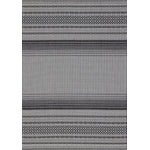 Jango 7'10" X 10'6" Indoor/Outdoor Tribal Rug - Grey Black Area Rug