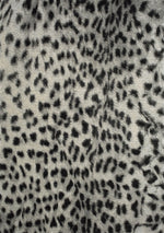Kathy Leopard Print Area Rug - 5' X 8' - Grey/Black