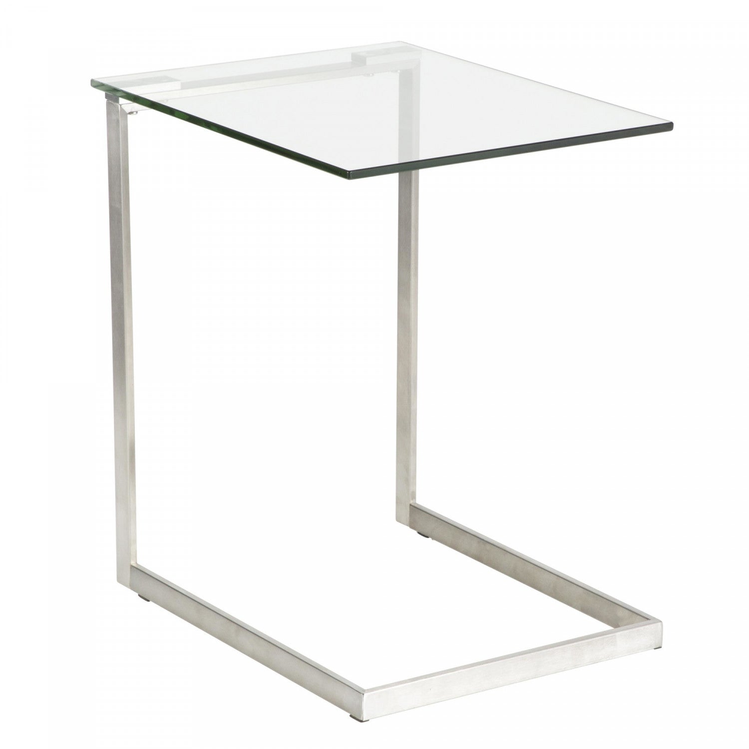 Zenn 15.75" Accent Table - Stainless Steel